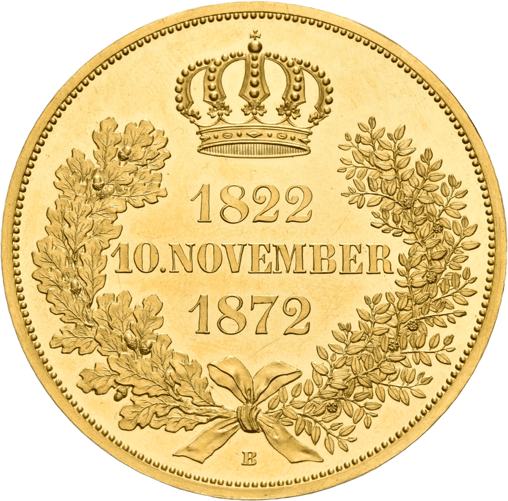 Sachsens Doppeltaler (Revers)