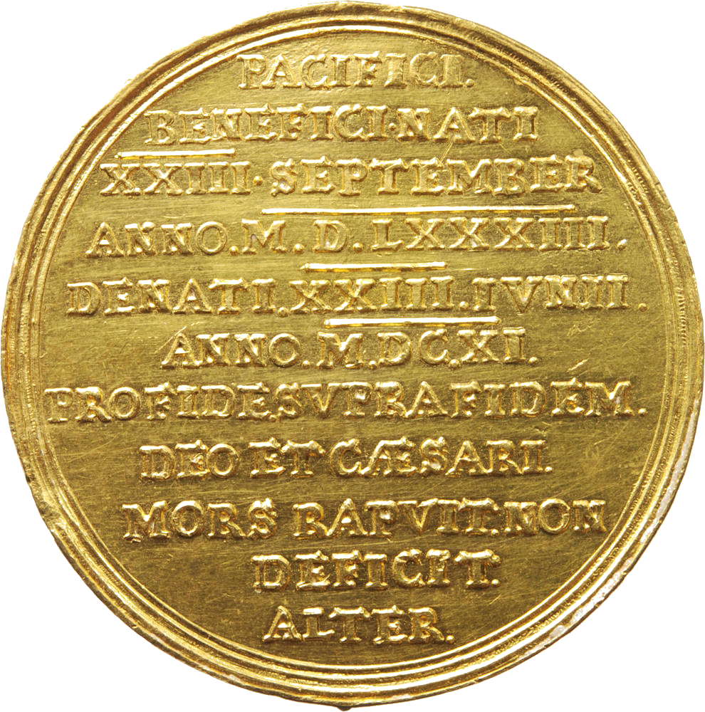 Christian II. — 10 Dukaten (Revers)